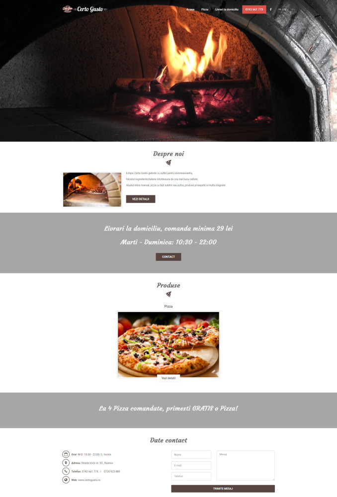 Screenshot_2018-09-10 Gatim din suflet pentru dumneavoastra Pizza , Livrare la domiciliu, Rasnov
