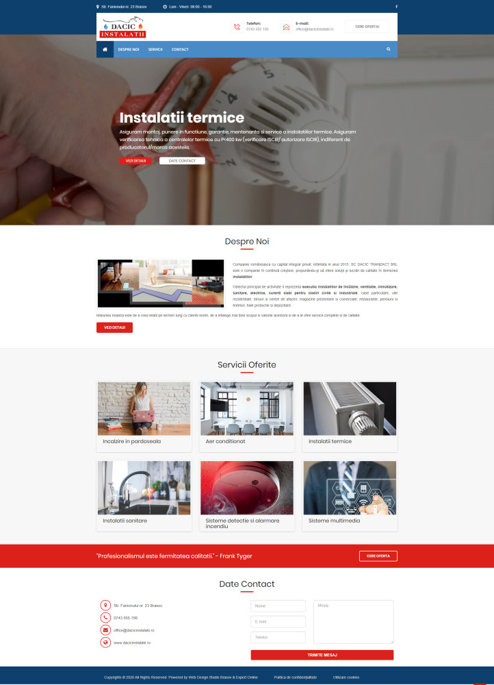 dacic-instalatii